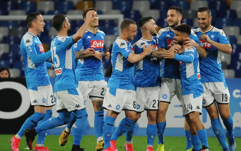 Тимът на Наполи е получил разрешение да започне тренировки в