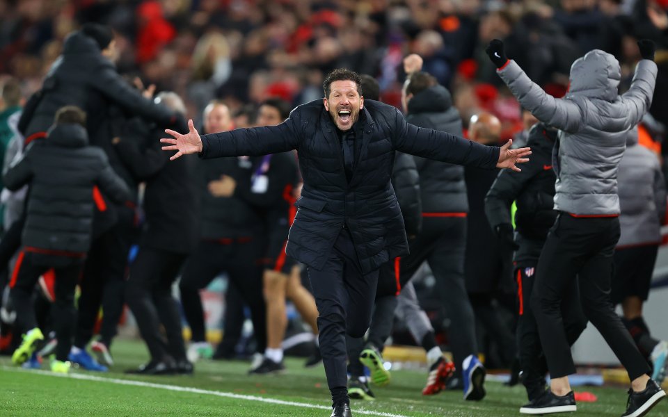 Наставникът на Атлетико Мадрид Диего Симеоне избра да бъде дипломатичен