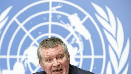  На фотографията: специалистът на Световната здравна организация (СЗО) по изключителните обстановки Майк Райън 