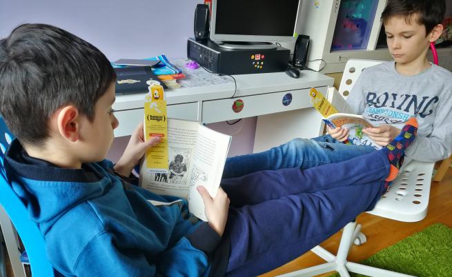 Как да мотивираме детето да чете в извънредно положени