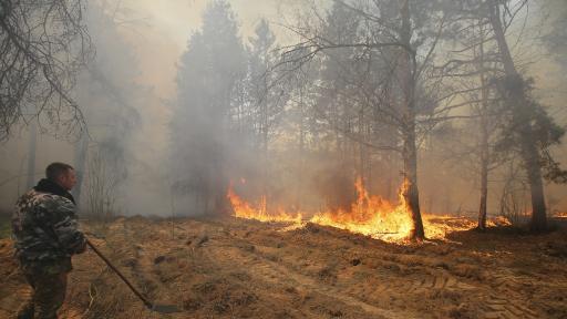  Пожарът край Чернобил - какво описват очевидци 