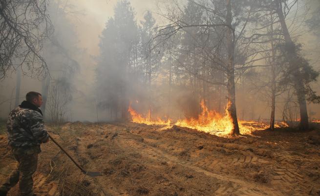 Пожарът край Чернобил - какво описват очевидци 