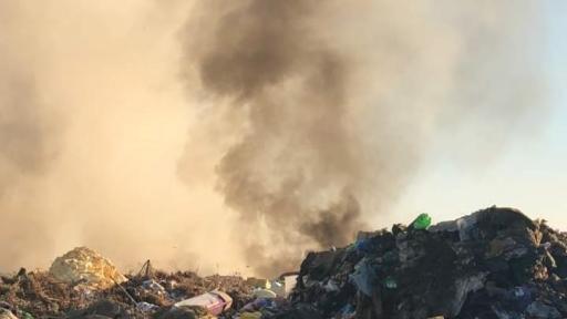  Сметището над Дупница се разгоря още веднъж 