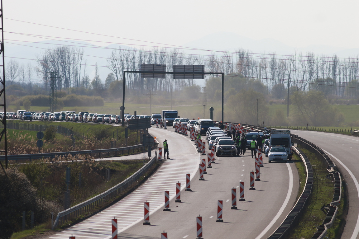 <p>Автомагистрала Хемус, КПП</p>