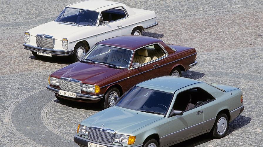 Историята на купе и кабриолетите Mercedes-Benz E-Class