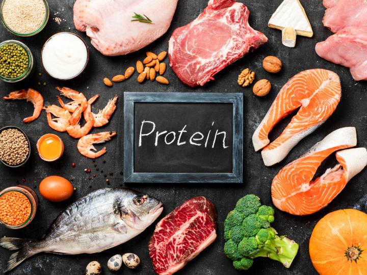 <p>Протеин идва от гръцки и означава първи, най-важен, фундаментален. Терминът е използван за първи път през 1883 г.</p>