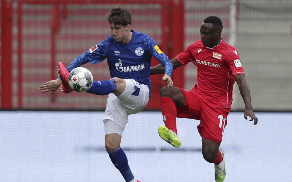 Унион Берлин и Шалке 04 завършиха 1:1 в мач от