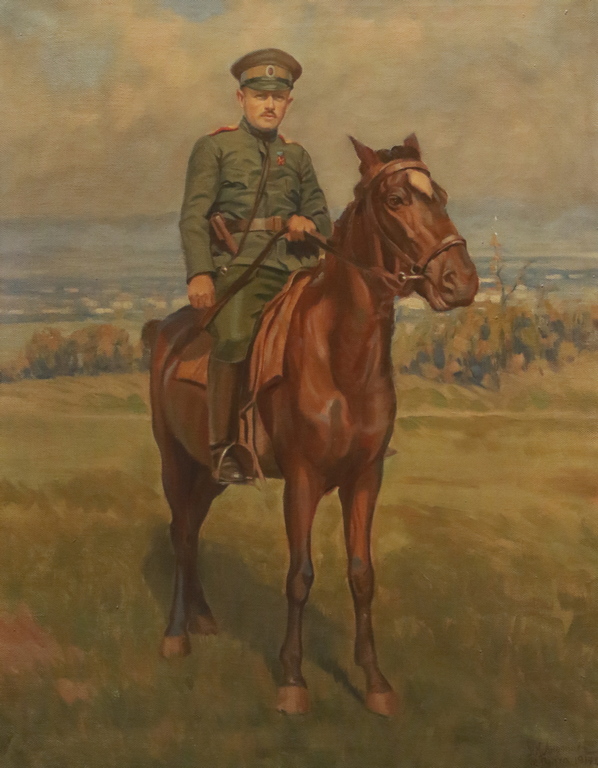 <p>Командирът от Кавалерията (Автопортрет), Тулча</p>