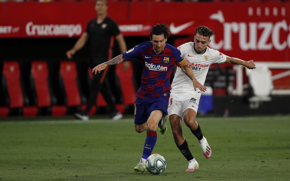 Водачът Барселона среща най-трудния си тест от подновяването на Ла