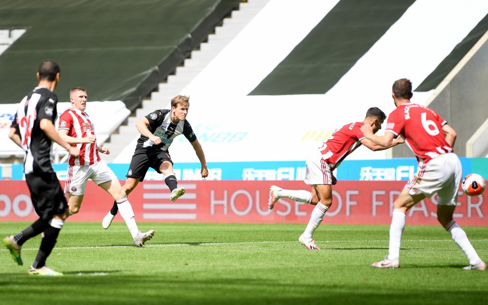 Нюкасъл - Шефилд Юн., Висша лига, 21.06.20