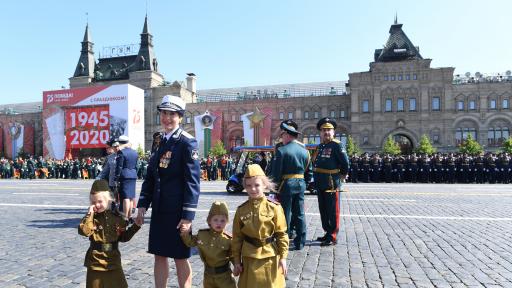  Парад на успеха в Русия, 75 години след Великата отечествена война 