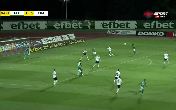 Берое - Славия 2:0 /репортаж/