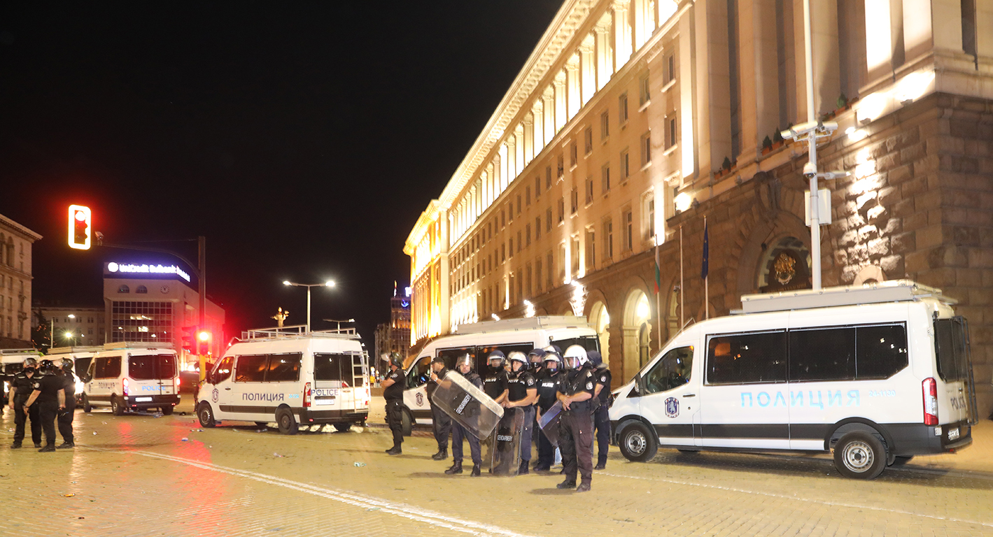 МВР: Протестиращите сами ни посочваха провокатори