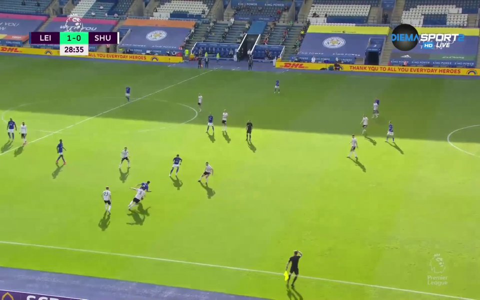 Отборът на Лестър надви с 2:0 Шефилд Юнайтед и отново