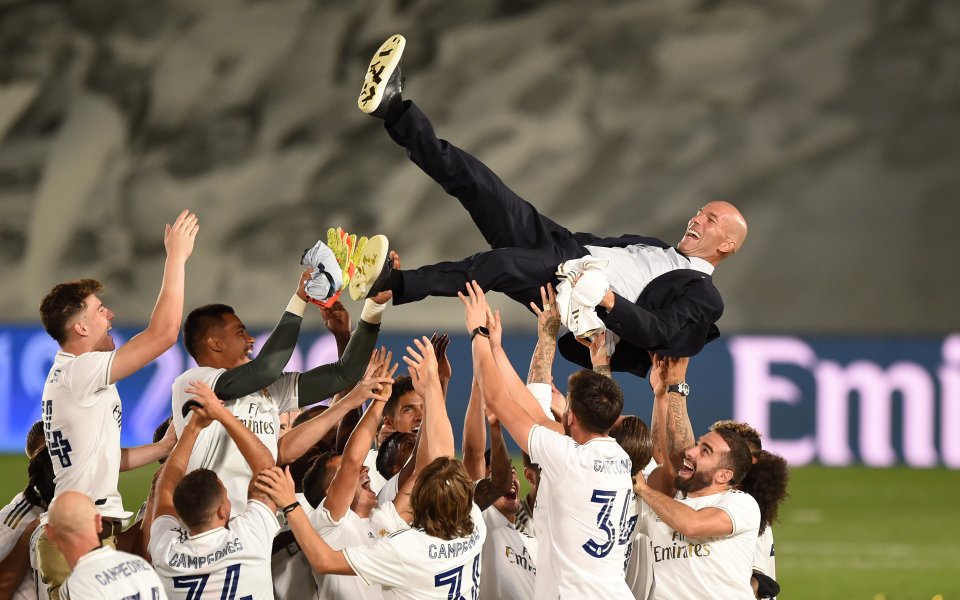 Първенецът на Испания Реал Мадрид официално разкри новите си екипи