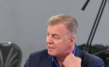 Мажоритарният собственик на Левски Наско Сираков говори след Общото събрание