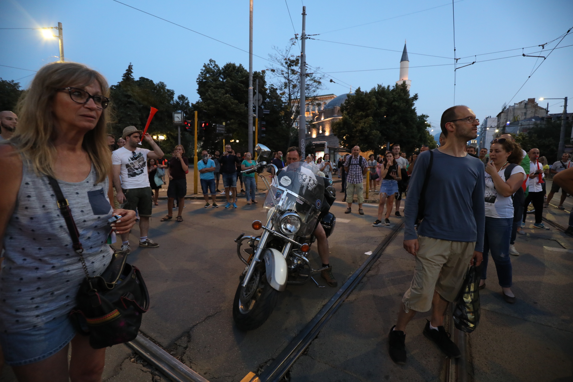 <p>Пореден ден на протест</p>