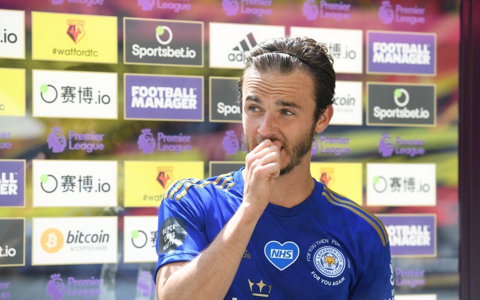 Отборът на Лестър Сити се е договорил с Джеймс Мадисън