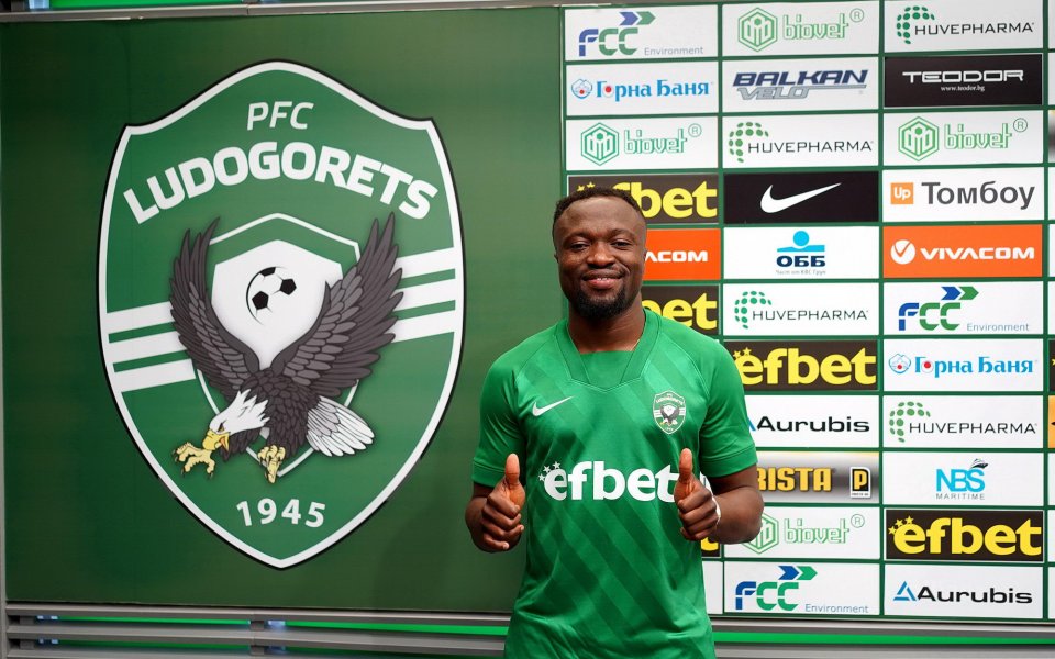 Вкаралият два гола за успеха на Лудогорец в мача за