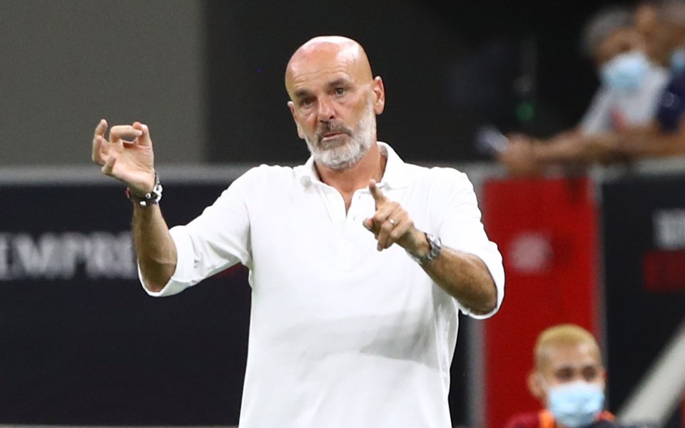 Треньорът на Милан Стефано Пиоли даде пресконференция след началото на