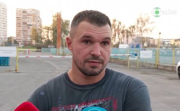 Нападателят Валери Божинов се появи днес на стадион Георги Аспарухов