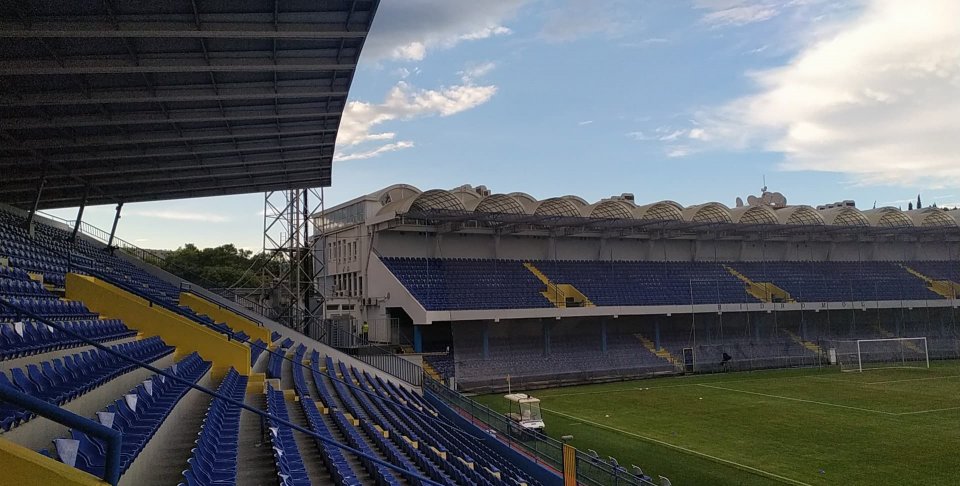 Градски стадион в Подгорица1