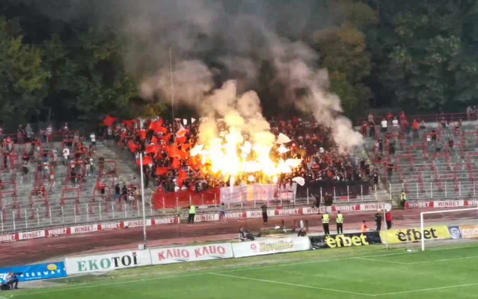 Сектор "Г" за пореден път демонстрира огромната си подкрепа и