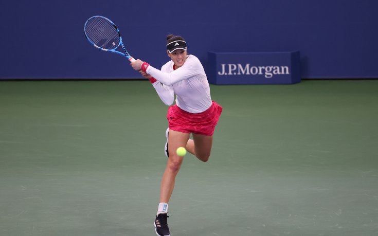 Мугуруса изчетка Пиронкова преди мача им на US Open
