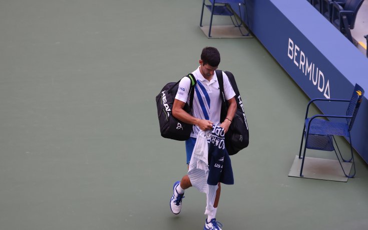Джокович бесен заради изхвърлянето от US Open - ето как реагира