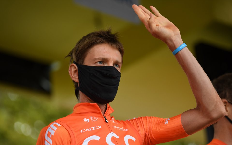 Руснак продължава в Тур дьо Франс с фрактура на реброто