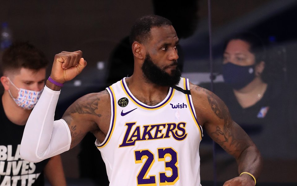 Доминацията на ЛеБрон Джеймс продължава с пълна сила. Лидерът на