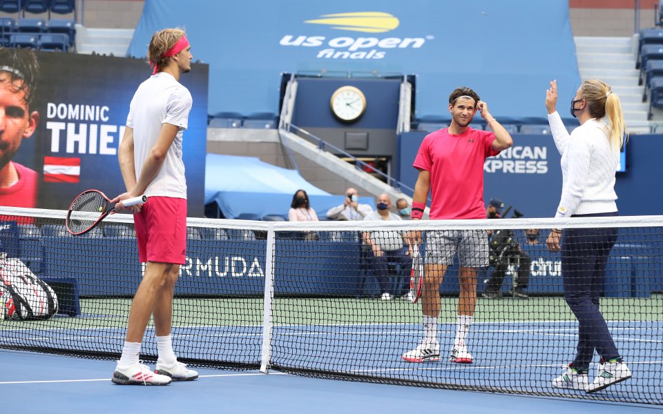 Александър Зверев - Доминик Тийм, 14.09.2020 г.