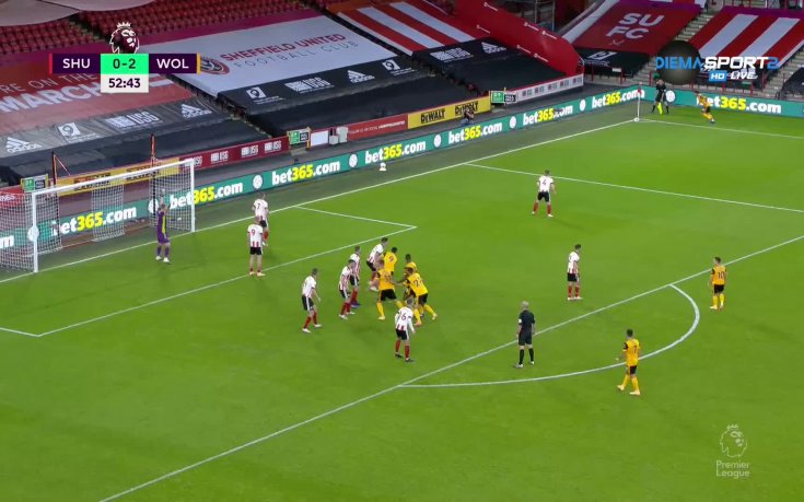 Шефилд Юнайтед - Уулвърхемптън 0:2 /репортаж/