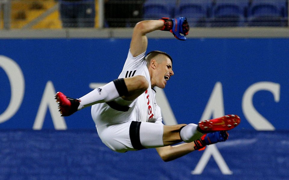 Вратарят Даниел Наумов е играч на полусезона в ЦСКА 1948.