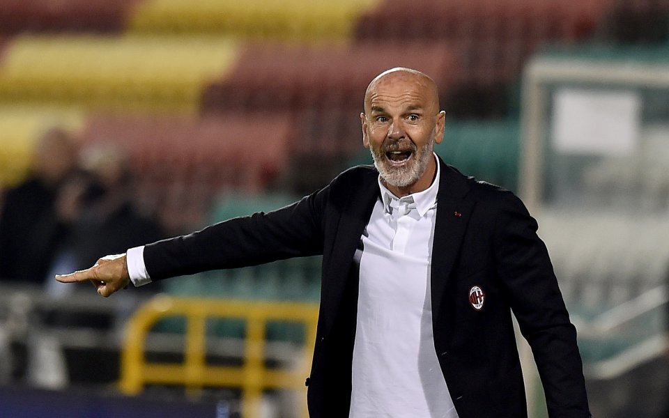 Треньорът на Милан Стефано Пиоли си постави за цел да