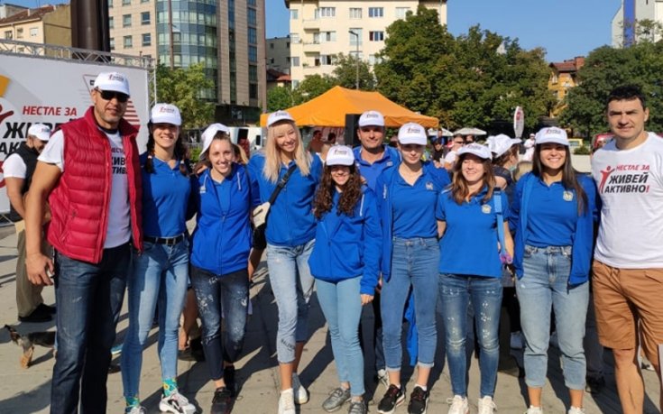 Шампионките от Марица се включиха отново в инициативата Живей Активно