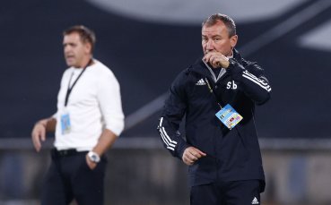 Треньорът на ЦСКА Стамен Белчев не бе доволен от загубата