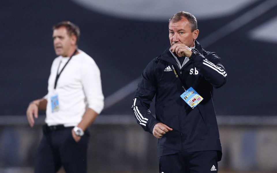 Треньорът на ЦСКА Стамен Белчев не бе доволен от загубата