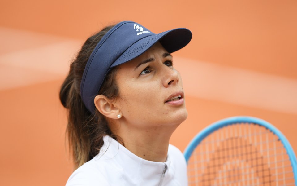 Най-добрата българска тенисистка Цветана Пиронкова започва участието си на Ролан