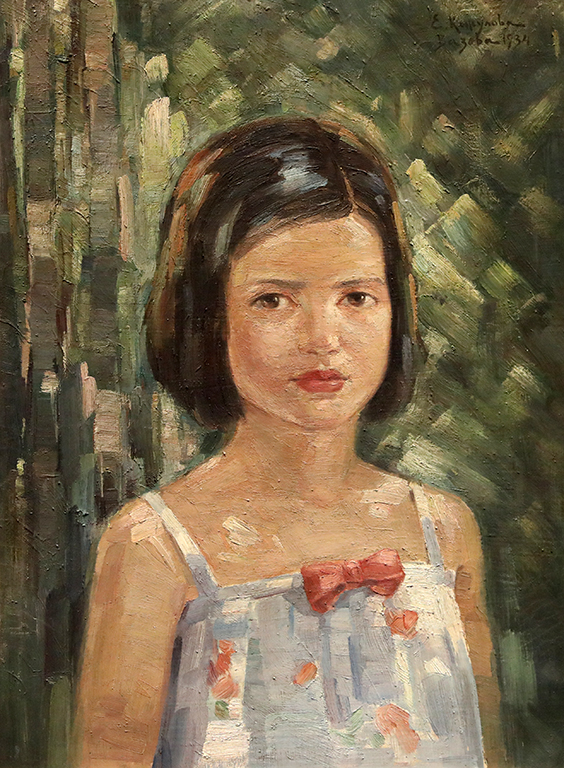 <p>Елисавета Консулова-Вазова, Момиче 1934 г.</p>