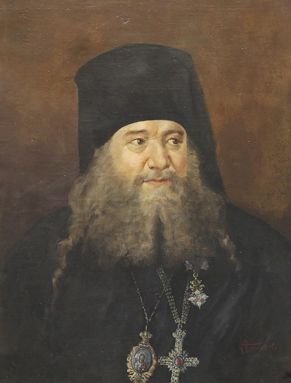 <p>Георги Черкезов, Портрет на Екзарх Стефан 1931 г.</p>