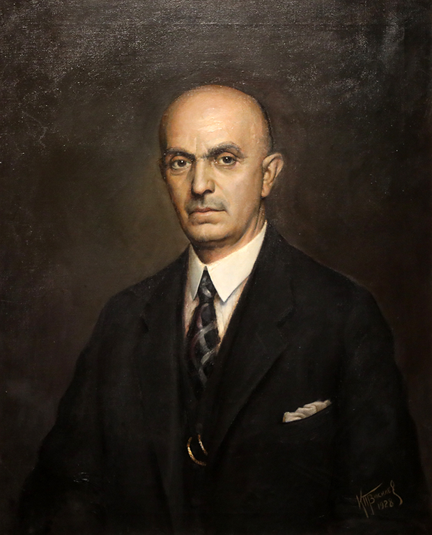 <p>Кирил П. Василев, Портрет 1928 г.</p>
