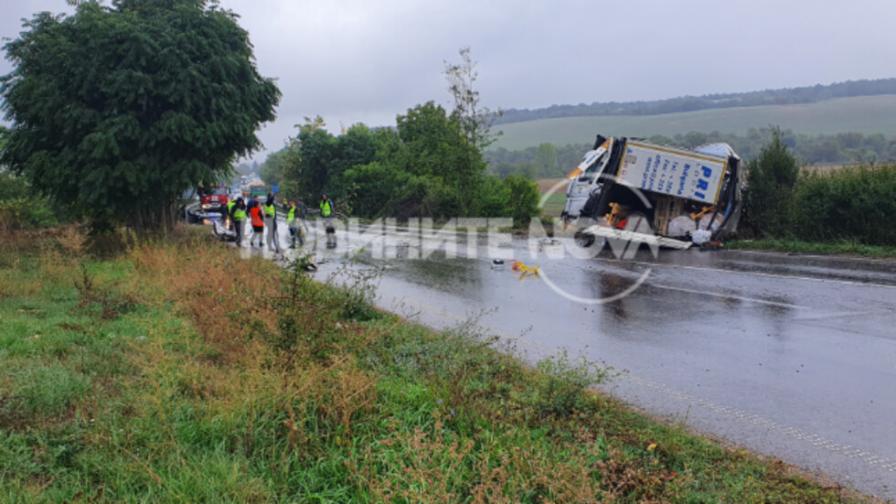 Тежка катастрофа на пътя Русе - Варна, жертви