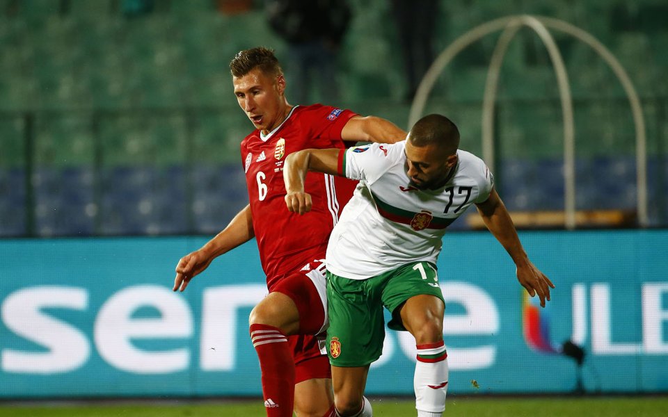 България загуби с 1:3 от Унгария в полуфинален бараж и