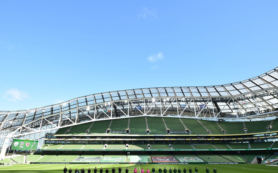 Футболната асоциация на Ирландия обяви, че футболист от националния отбор