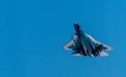 В Русия изгоря най-новият изтребител Су-57