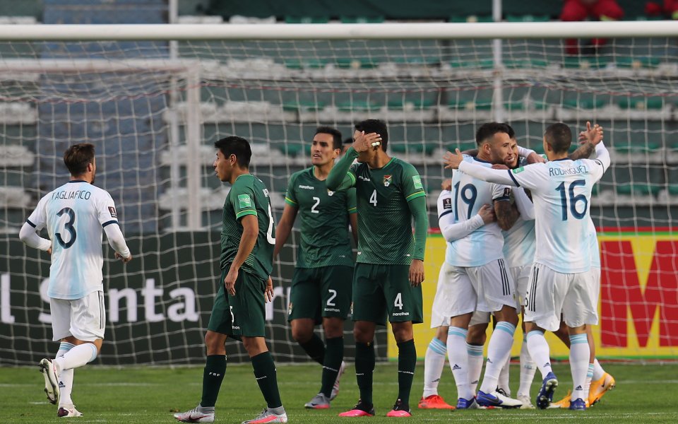 Отборът на Аржентина постигна успех като гост над Боливия с