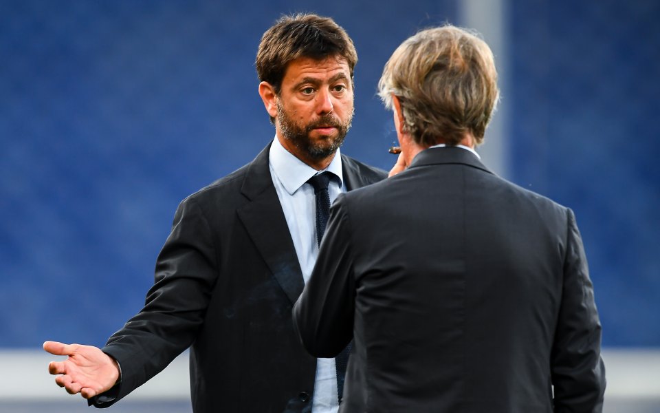 Президентът на Ювентус Андреа Аниели заяви, че всички, които са