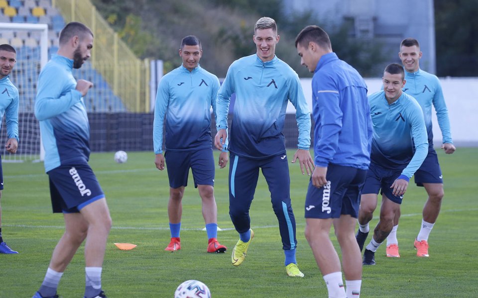 Левски обяви седмичната програма на първия си отбор. "Сините" ще