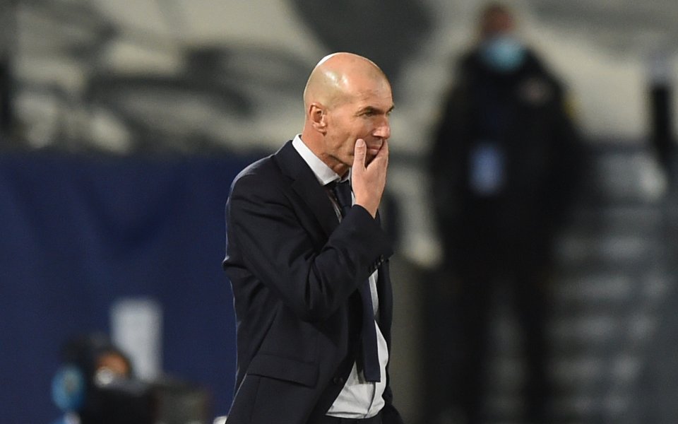Наставникът на испанския шампион Реал Мадрид - Зинедин Зидан може